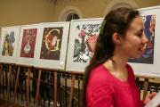 В Университете прошла художественная выставка детских работ 