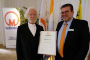 Йозеф Хаазен награжден Почетной медалью фламандского общества «Марниксринг»