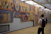 «Страшный суд»: эксперты СПбГУ впервые представили публике 20-метровую реконструкцию древнерусской фрески