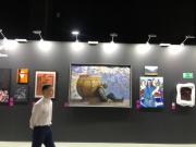 Студенты-живописцы СПбГУ представили свои картины на Всемирном фестивале молодежи в Сочи