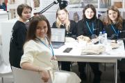Универсанты представили СПбГУ на выставке «ПРОреставрацию» в Москве