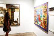 В СПбГУ открылась выставка дипломных работ живописцев