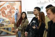 В СПбГУ открылась выставка молодых художников «Сохраняя традиции, смотрим в будущее»