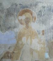 Церковь Спаса на Ильине фрагмент росписи Святая Улита