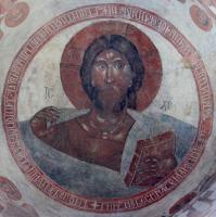 Церковь Спаса на Ильине роспись в куполе Спаситель