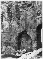 Послевоенные раскопки в церкви Спаса Преображения на Нередице